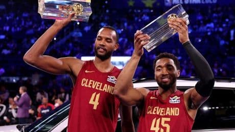 Mitchell y Mobley se coronan en el concurso de habilidades tras la descalificación de Wembanyama y Paul