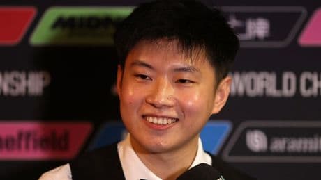Zhao Xintong names player he wants to face in World Snooker Championship final