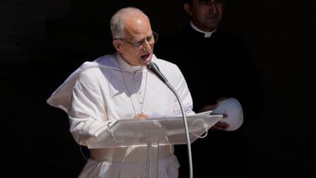 Pope Leo XIV condemns ‘barbarity’ of Gaza war as dozens reported killed queuing for aid