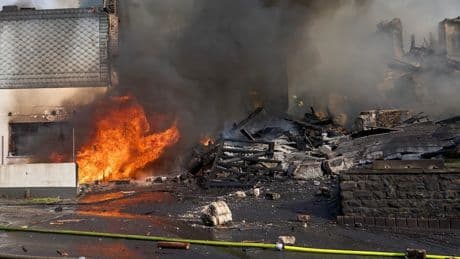 Großbrand im Westerwald - Explosion! Wohnhaus in Flammen