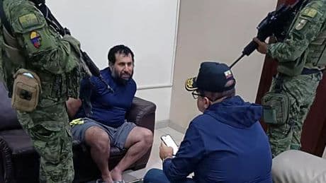 Equateur : arrestation de « Fito », un des plus dangereux criminels du pays