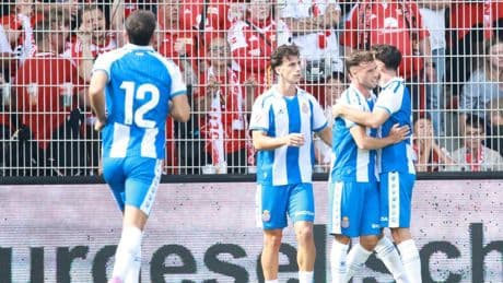 Puado mantiene la racha del Espanyol frente al Union Berlín