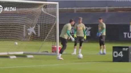 Thierry acelera su recuperación y Dimitrievski se reincorpora a los entrenamientos