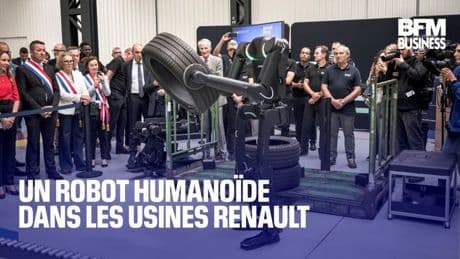 Un robot humanoïde dans les usines Renault