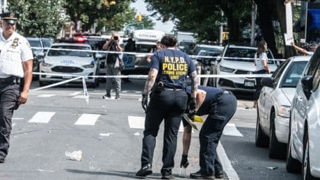 Three killed and nine injured in bloody shoot out at New York nightclub