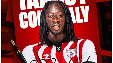 Samsunspor, Tanguy Coulibaly'yi renklerine bağladı