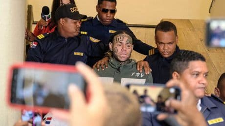 Rapper Tekashi 6ix9ine pleads guilty to a drug possession charge