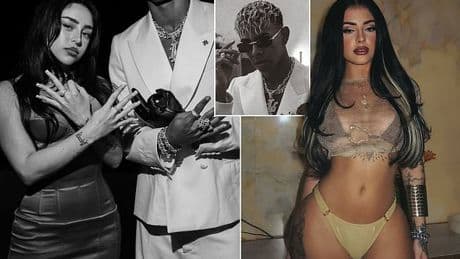 Lamine Yamal 'embroiled in ANOTHER love triangle' with Barcelona golden boy 'spotted kissing Argentine model, 24, after controversial 18th birthday party' having 'stopped following' Cuban singer