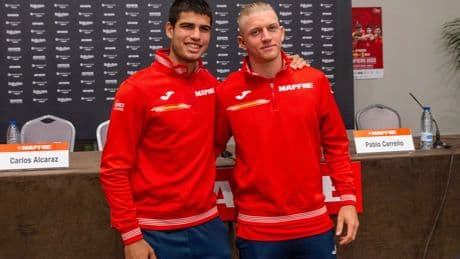 El 'plantón' de Alcaraz a Davidovich antes de su debut en Queen's