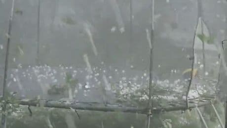 Ping-pong sized hail hits Toulouse as flooding kills three in southern France