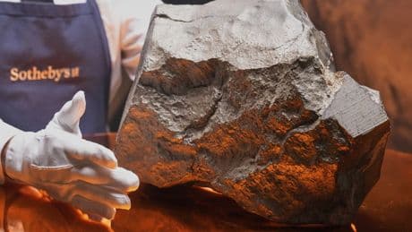 The biggest piece of Mars on Earth is going up for auction in New York