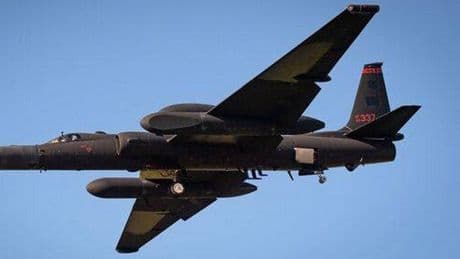 US secret 'Dragon Lady' U-2 spy plane spotted flying at 60,000ft over Scotland
