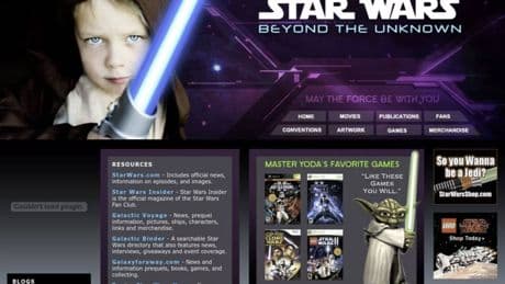 Maestros Jedi, sables láser y... la CIA: esta web no era (solo) para fans de 'Star Wars'