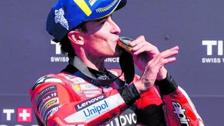MotoGp: a Barcellona male Pecco nella Sprint