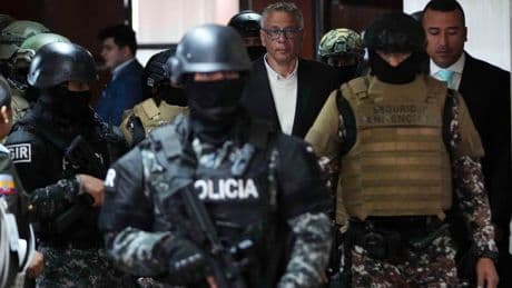 Former Ecuadorian vice president detained in embassy raid gets 13 years in prison