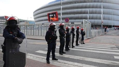 El Ayuntamiento se muestra «razonablemente satisfecho» por la seguridad del partido de fútbol