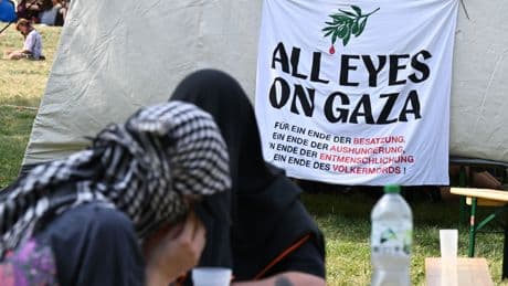 Protestcamp | Kundgebung gegen Klimaaktivisten in Frankfurt eskaliert