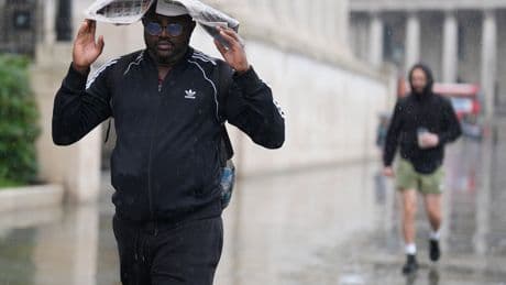 UK weather: Thunderstorm and flash flooding warning after heavy rain batters country