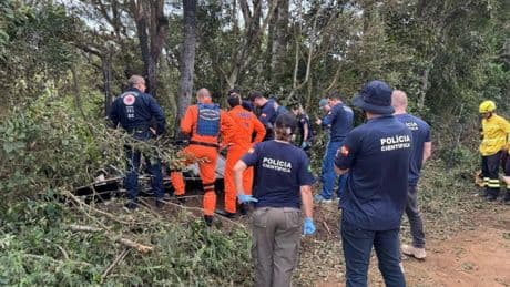 Three people ‘died hugging each other’ in fatal hot air balloon crash in Brazil