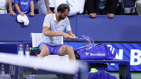 Nach Ausraster bei US Open - So viel Strafe muss Tennis-Star Medvedev zahlen