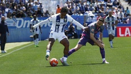 El Leganés salva su primer matchball y pone patas arriba la permanencia