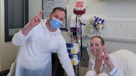 Hero brother saves sister's life with stem cell transplant after chemo fails