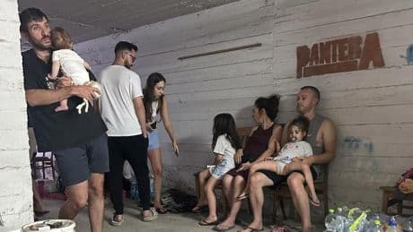 Schutzräume in Tel Aviv: Eine derartige Detonation hat hier noch keiner erlebt