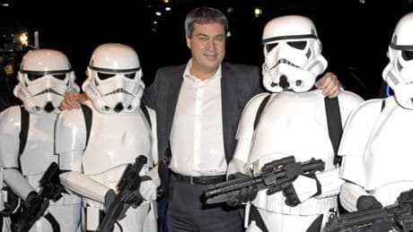 Markus Söder: Bayerns Ministerpräsident als Jedi-Ritter