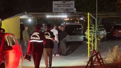 Otoparka silahlı saldırı! Polis çalışma başlattı