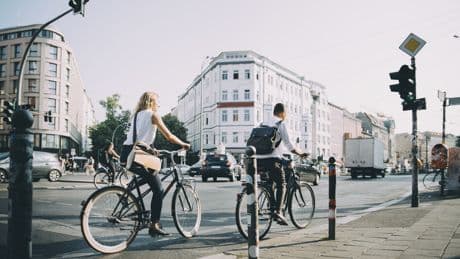 Bremsen oder weiterfahren? Berlin stellt besondere Ampeln für Fahrradfahrer auf