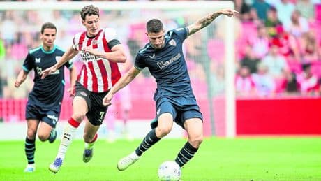 El pichichi del Athletic sufre una lesión en la rodilla