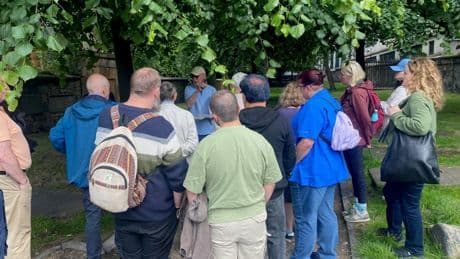 New tours help ‘Tobacco Barons’ graveyard give up its secrets