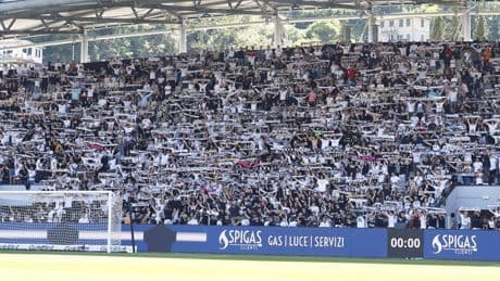 Spezia-Salernitana, le immagini dal campo di gioco