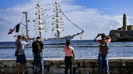 Sie rammte Brooklyn Bridge: Das ist Mexikos „Gorch Fock“