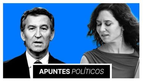 Ayuso y Feijóo, de campaña (por separado)