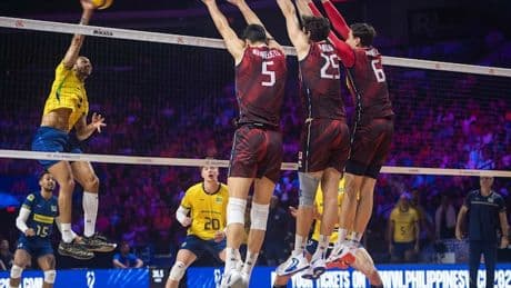 VNL: gli azzurri si arrendono al Brasile al tie break