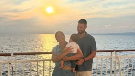 Anabel Pantoja, su novio y su hija, de crucero por el Mediterráneo para olvidar un verano muy accidentado