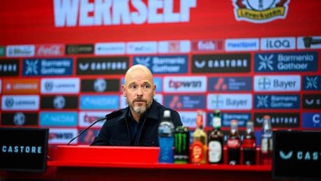 Bei seiner Vorstellung - Neuer Bayer-Trainer schwärmt von Wirtz