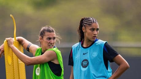 Sigue en streaming el entrenamiento del Barça Femení previo a la final de Copa