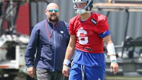 Joe Schoen dismisses idea Giants coaches pushed Jaxson Dart pick after curious NFL draft comments