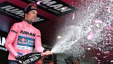 Primoz Roglic takes Giro d’Italia lead as Juan Ayuso wins stage seven