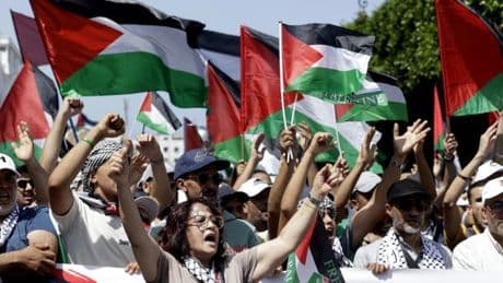 « C’est une honte, Gaza est sous le feu » : des dizaines de milliers de personnes manifestent au Maroc contre une situation « insoutenable »