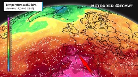 Aemet avisa del calor anómalo que llega en las próximas horas a España: más de 40 ºC a mitad de septiembre en estas zonas