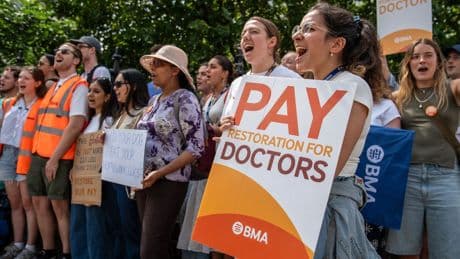 NHS patients told to brace for strikes up to Christmas