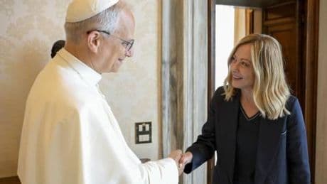 Governo, in Vaticano l'incontro tra Giorgia Meloni e Papa Leone XIV