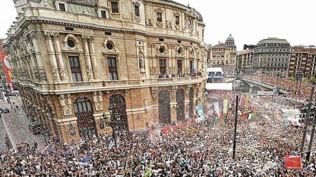 Covite avisa a Aburto de que el txupinazo de Aste Nagusia exaltará a los presos de ETA