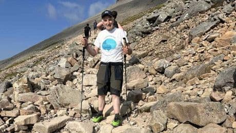 Intrepid 86-year-old raises cash for Scots hospice by climbing Ben Nevis in memory of pal