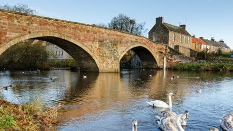 The friendly Scottish town just out of Edinburgh named 'happiest' in country