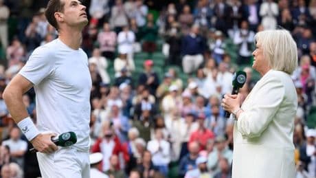 Sue Barker received email from Judy Murray after Andy and wife watched 'embarrassing' clip