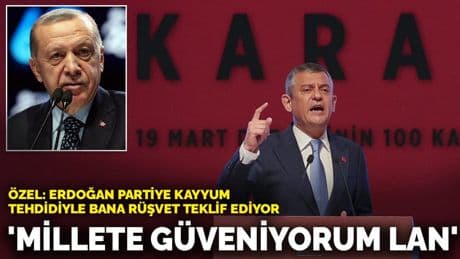 Özel “100 karası” toplantısında konuştu: Millete güveniyorum lan